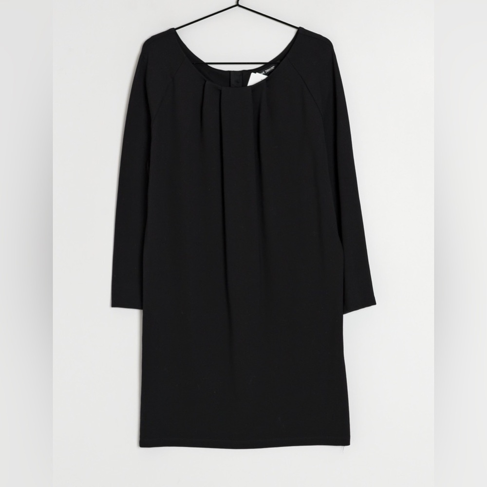 Flippa K women’s black back zip dress size medium new w tag